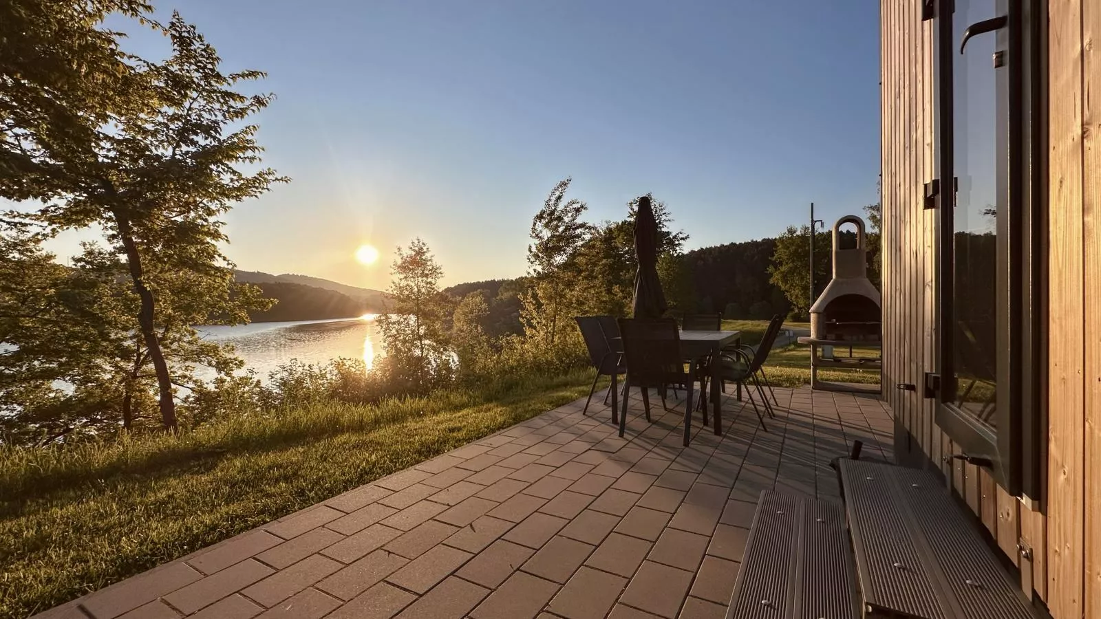 Feriendorf Seeblick - Tiny Chalet Nr 9 - Wasserblick