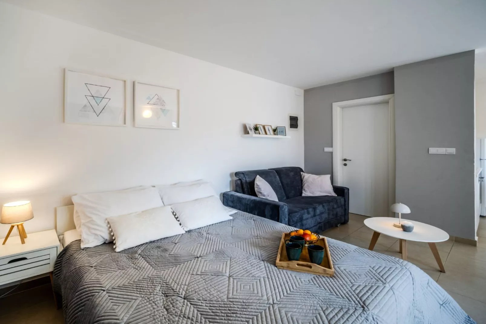 Apartments Tomy - Studio Apartment with terrace - Schlafzimmer