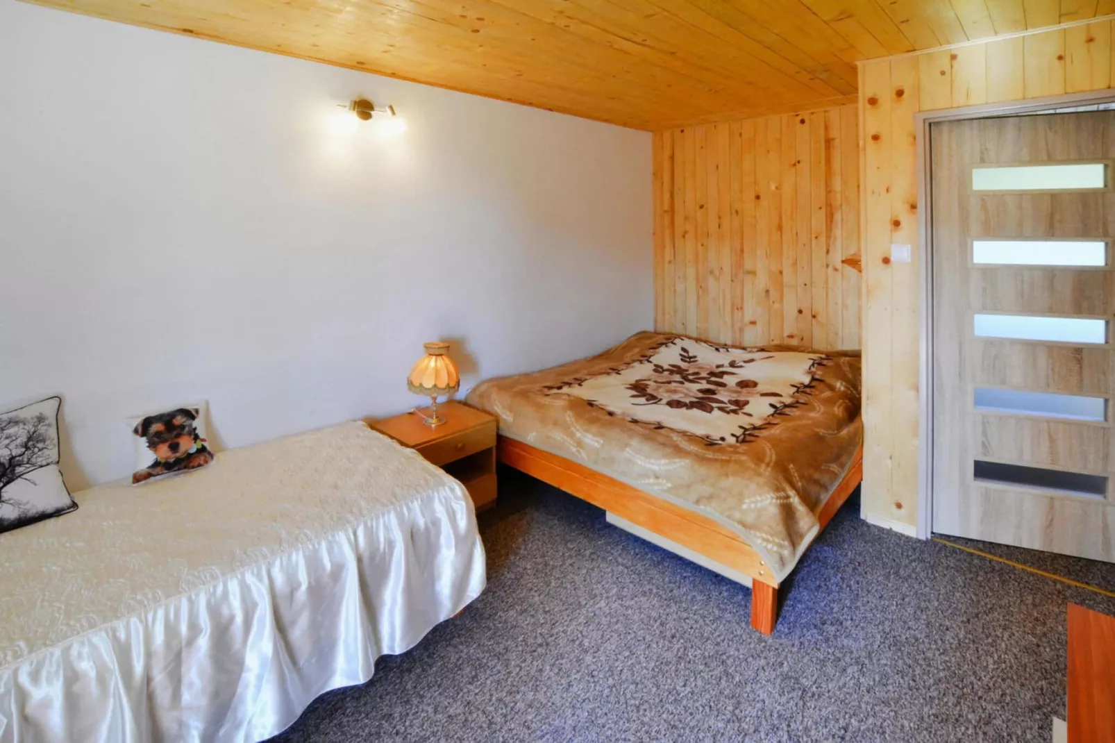 Dom wakacyjny 85 m2 dla 6 osób Dąbrowica-Bedroom