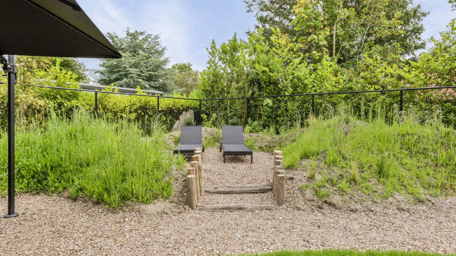 Het Duinnest - Garten Sommer