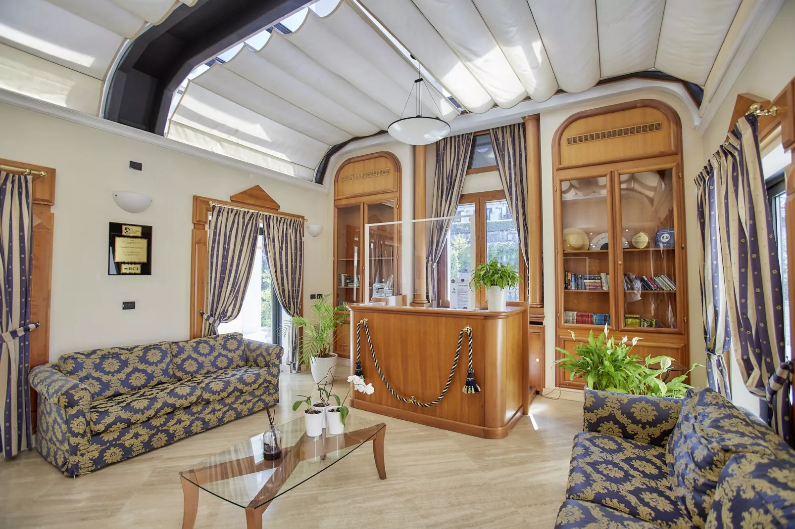 Bilocale vista giardino 105- 2 pax - Hall & reception