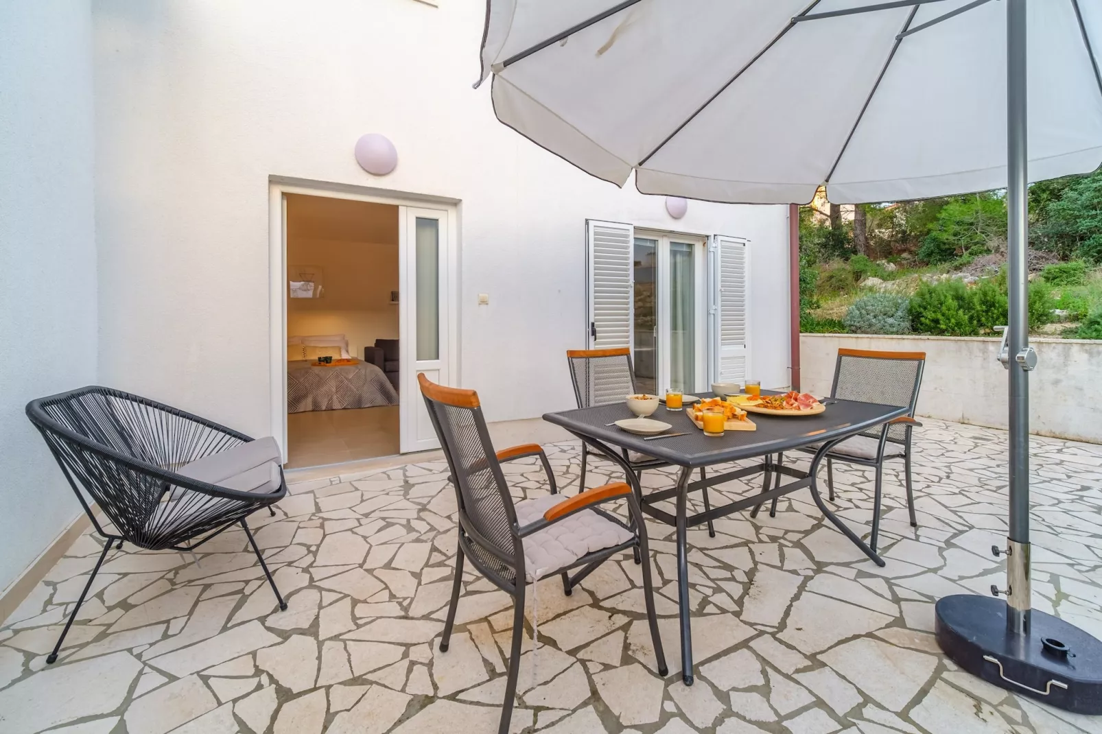 Apartments Tomy - Studio Apartment with terrace - Terrasse