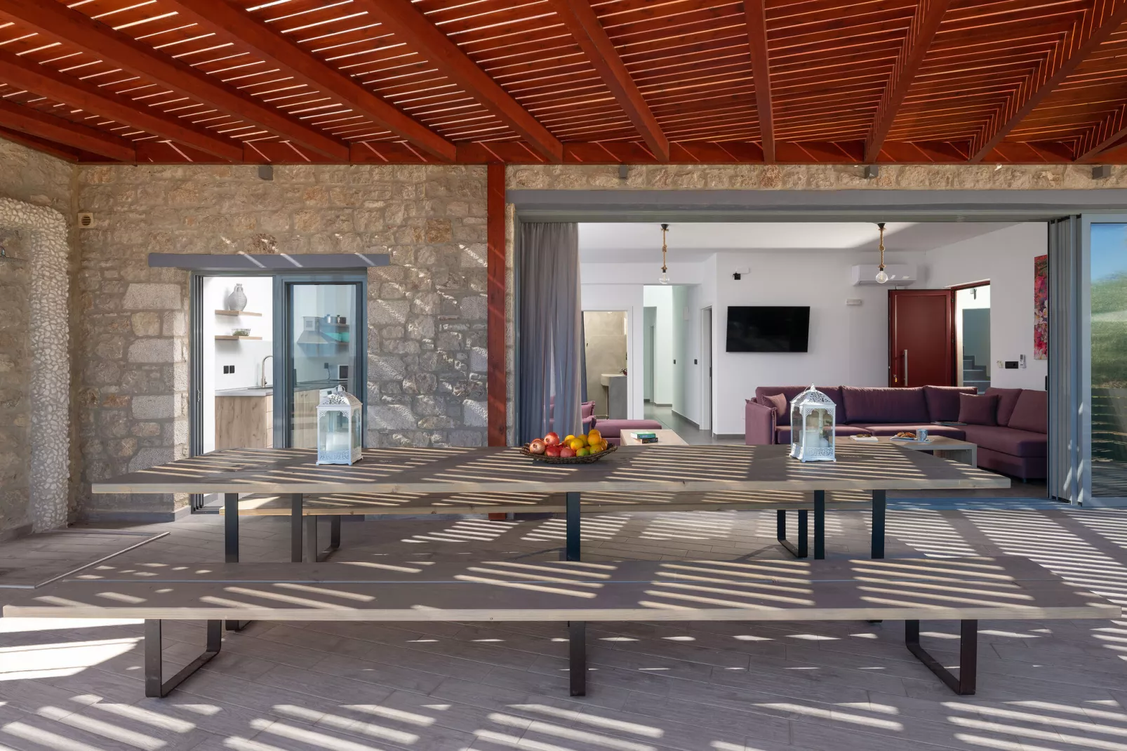 Villa Lachania-6-bedroom - Villa 5-Terrassenbalkon
