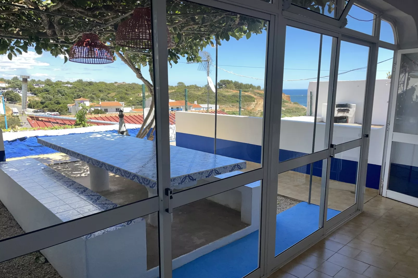 Casa Bacalhau (apartment near Benagil Beach) - Gardens in summer