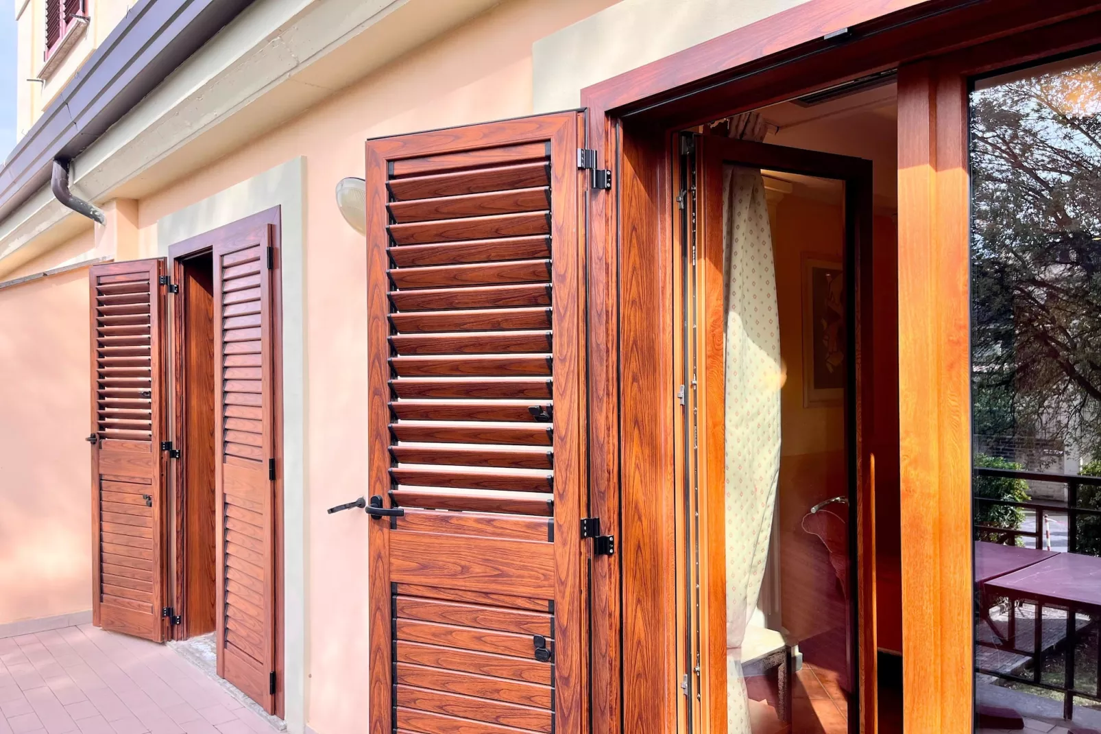 Quadrilocale vista giardino 217 - 4 pax - Terrace balcony