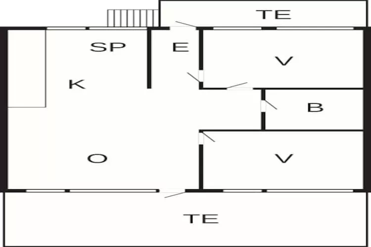 Maison de vacances pour 5 a Aabenraa-By Traum - Plan