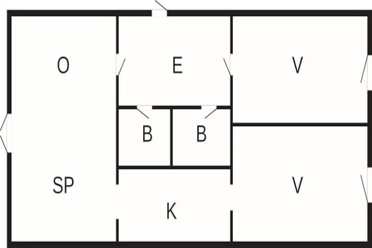 Harbor Retreat in Rudkobing - Floor plan