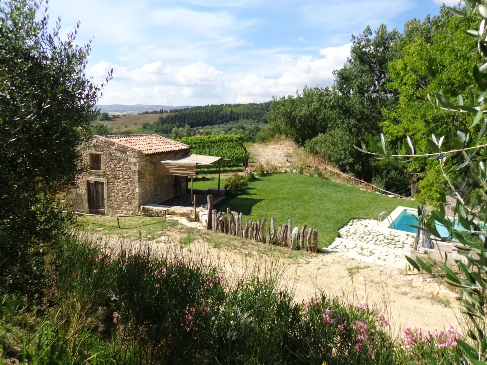 In Saturnia, Toskana