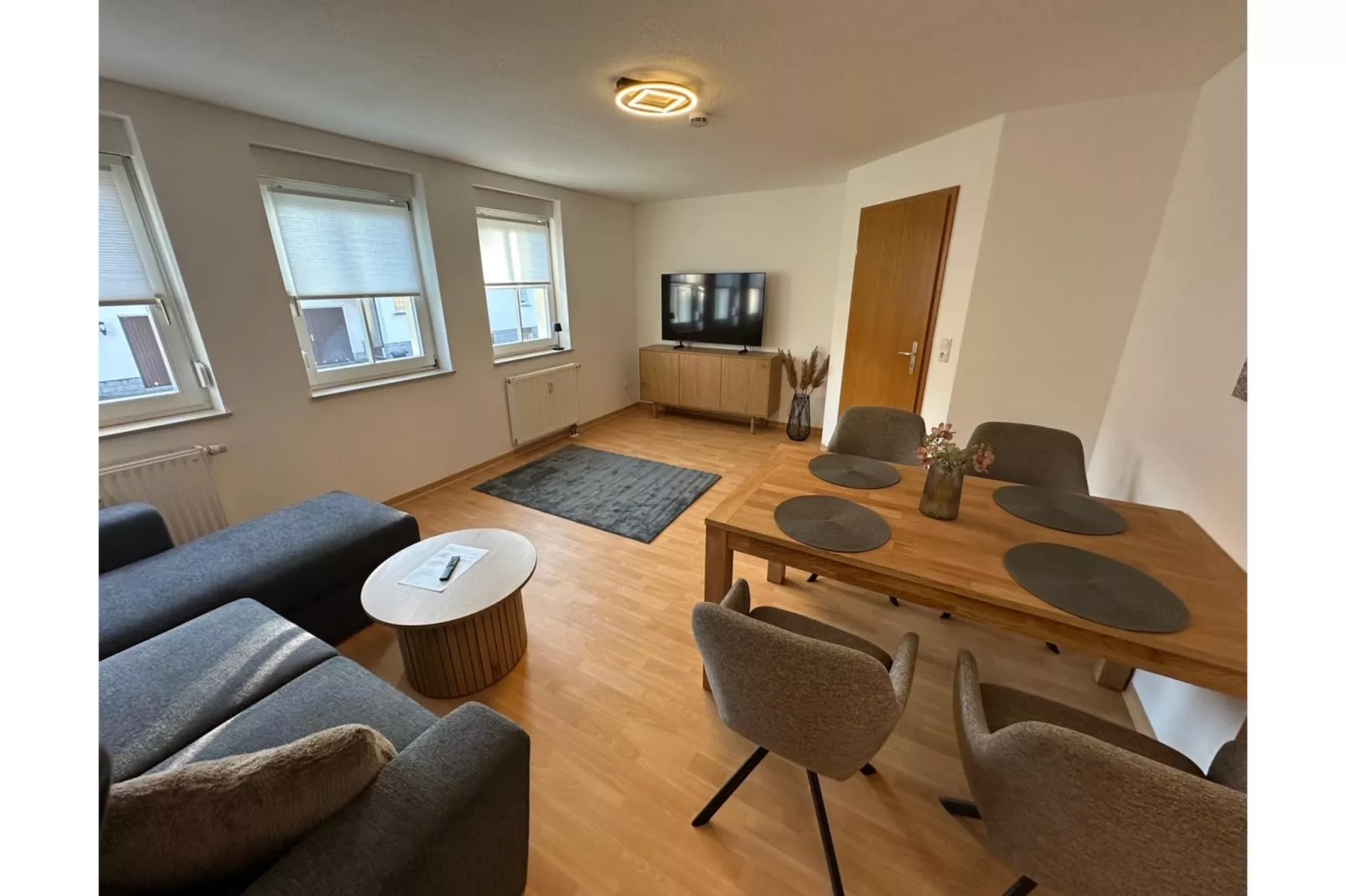 Ferienwohnung Elstra - Wohnzimmer