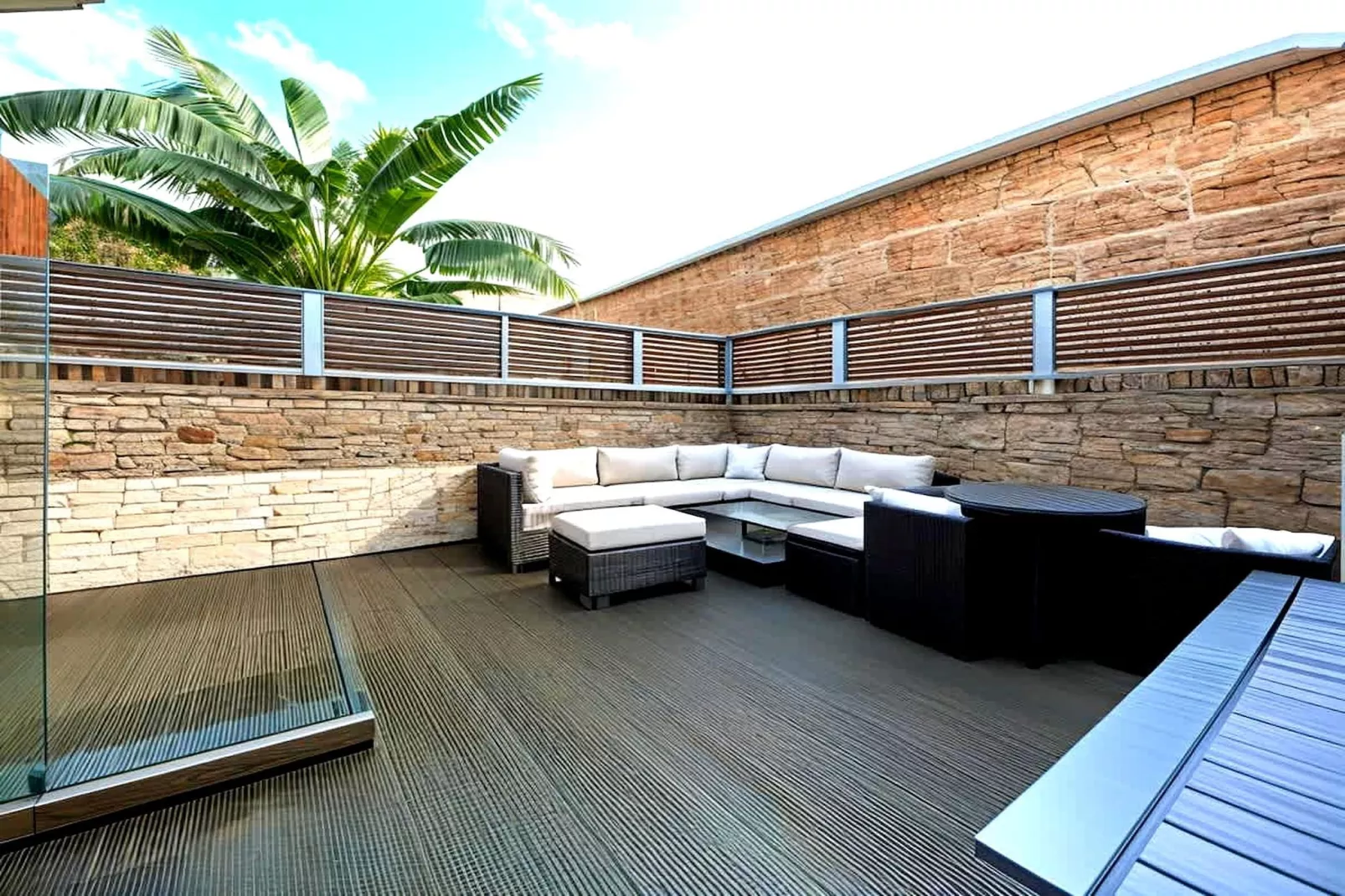 Garden Flat - Terrasse/Balkon