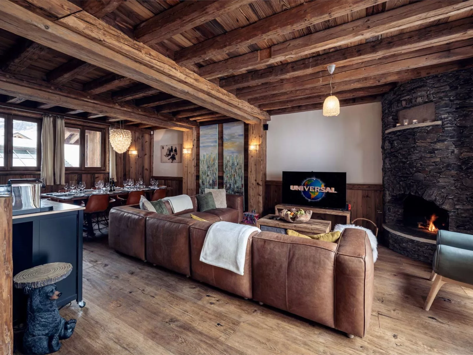 Chalet Genepy - Drinnen