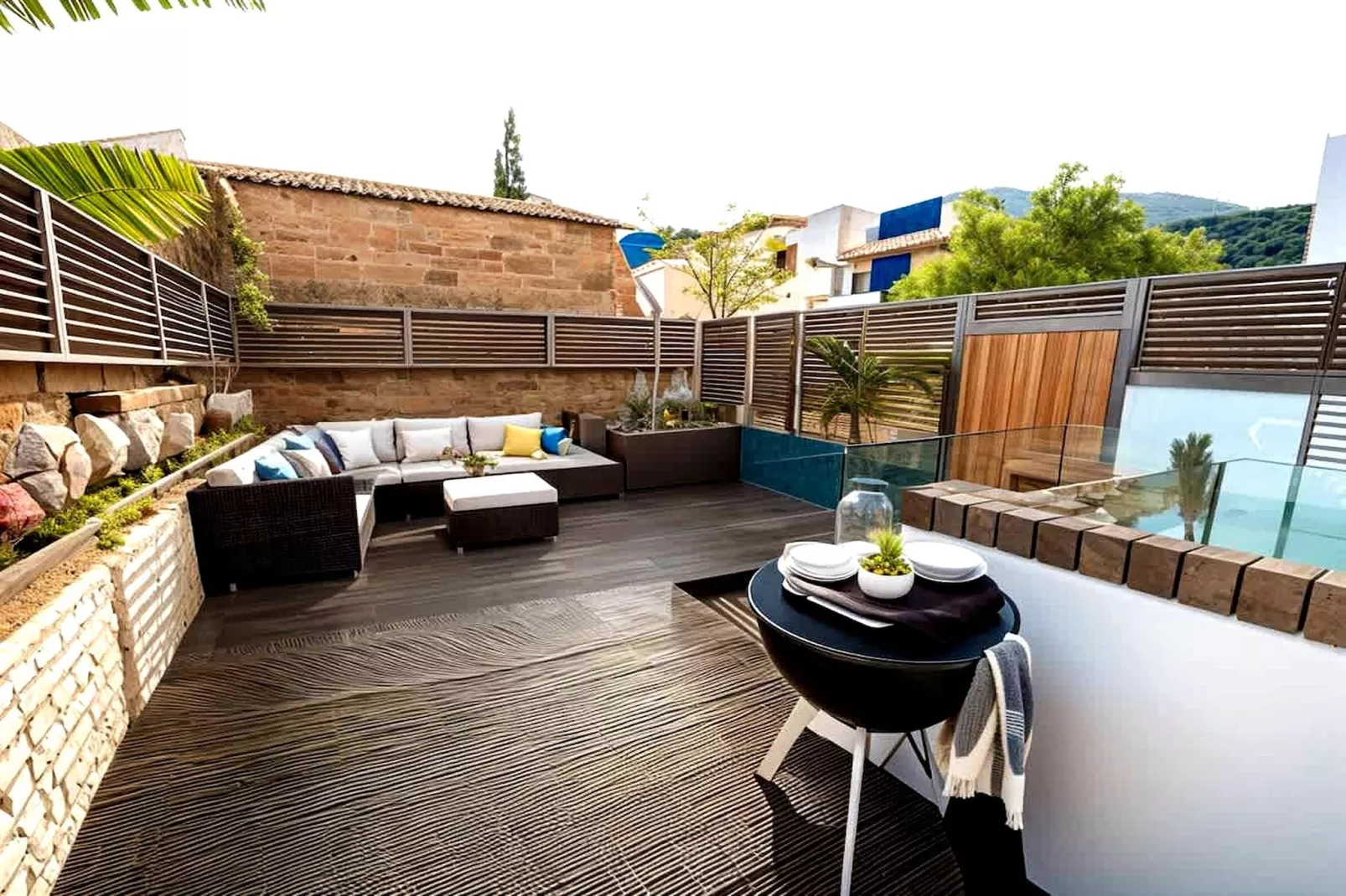 Garden Flat - Terrasse/Balkon