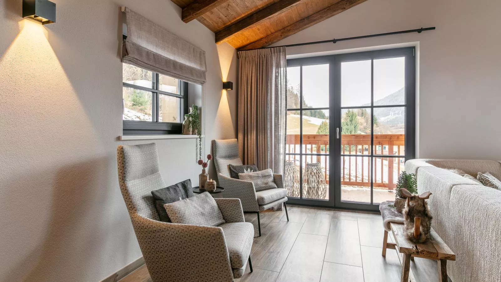 Chalet Gipfel Lodge Alpine Style - Wohnzimmer