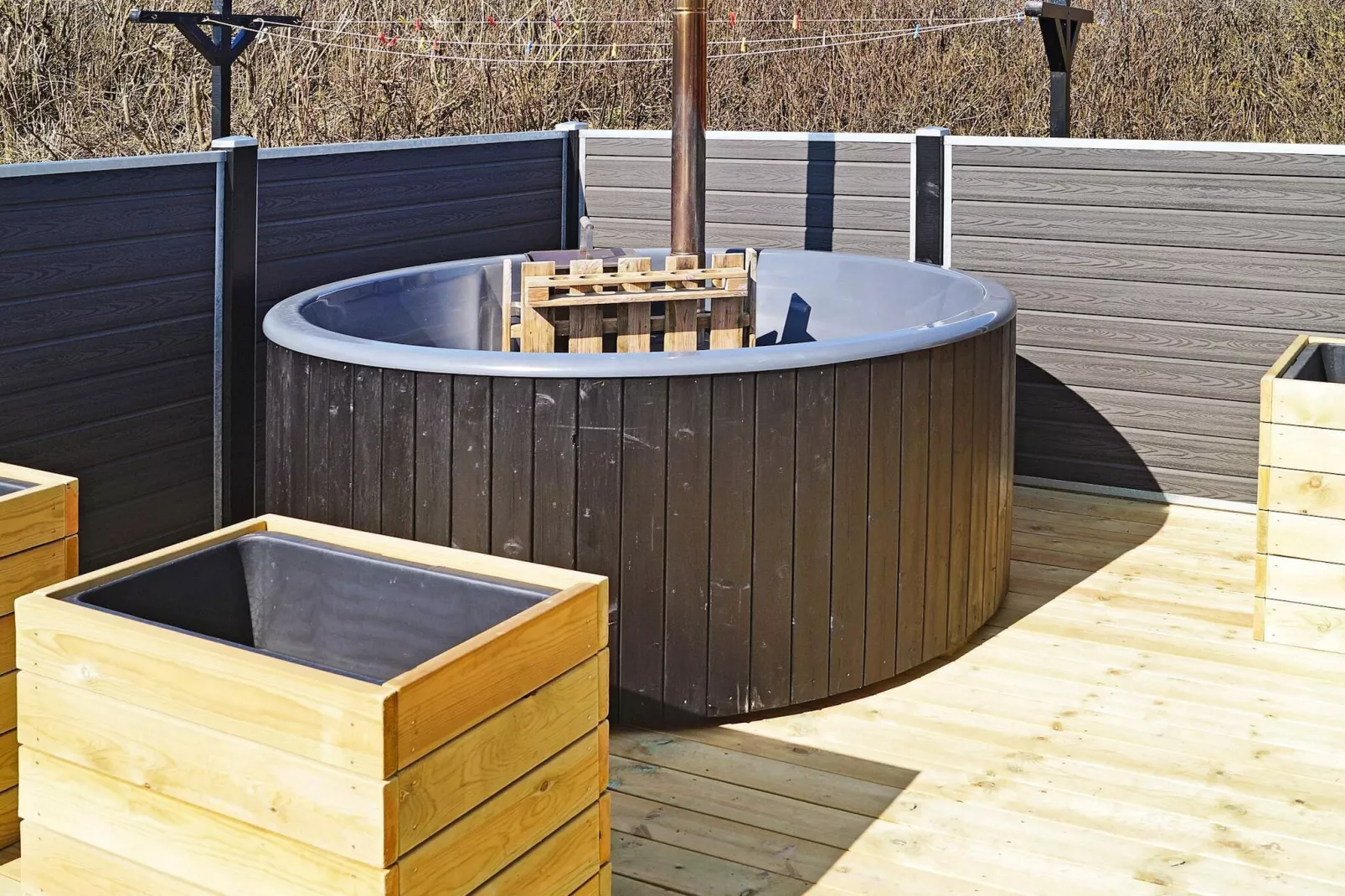 4 Sterne Ferienhaus in Løkken - Im Freien