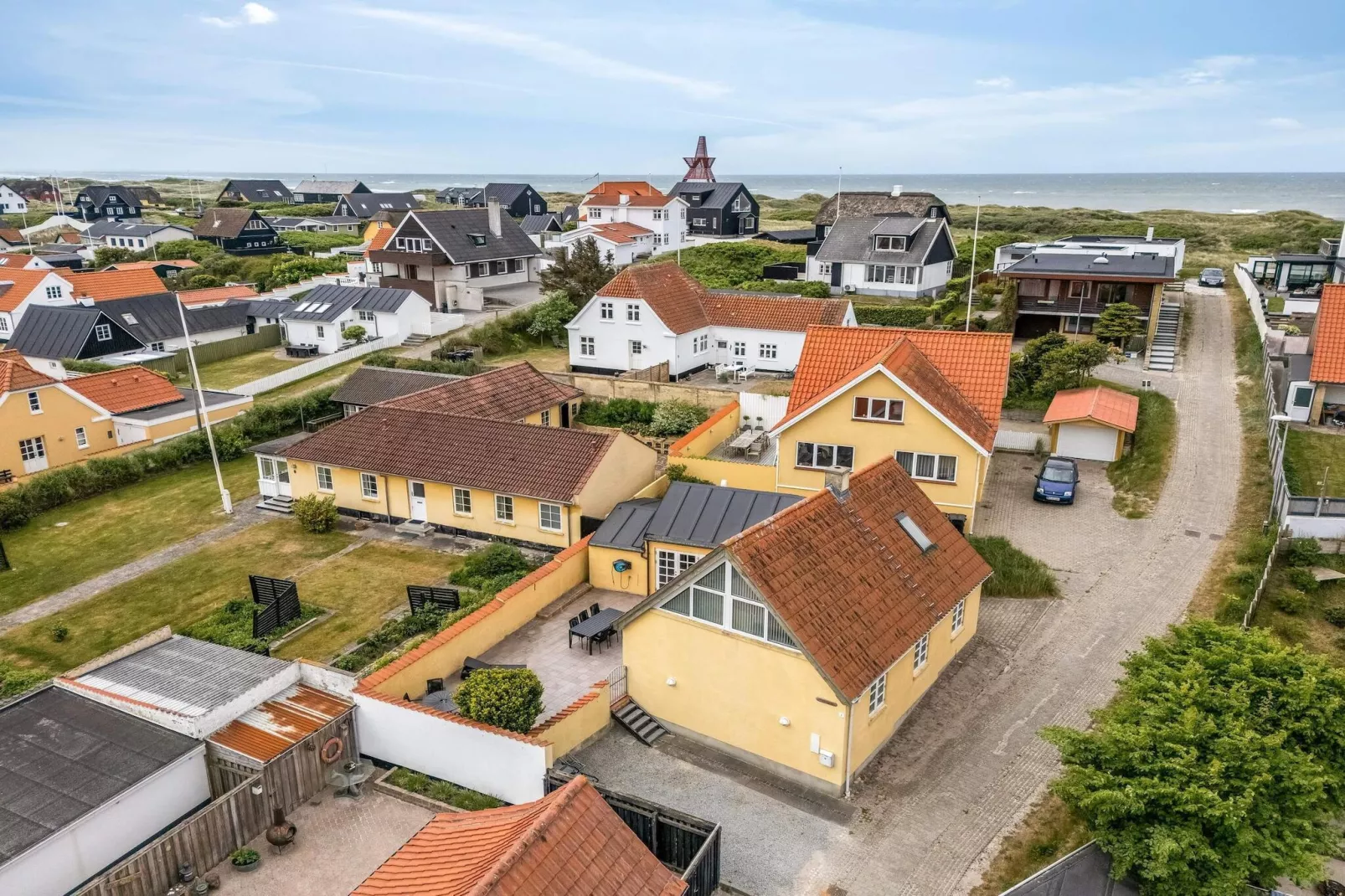 4 Sterne Ferienhaus in Løkken - Im Freien