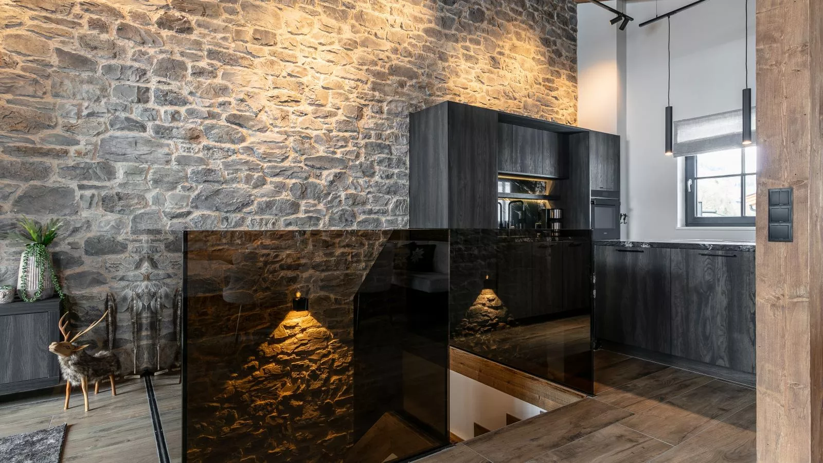 Chalet Gipfel Lodge Alpine Style - Wohnzimmer