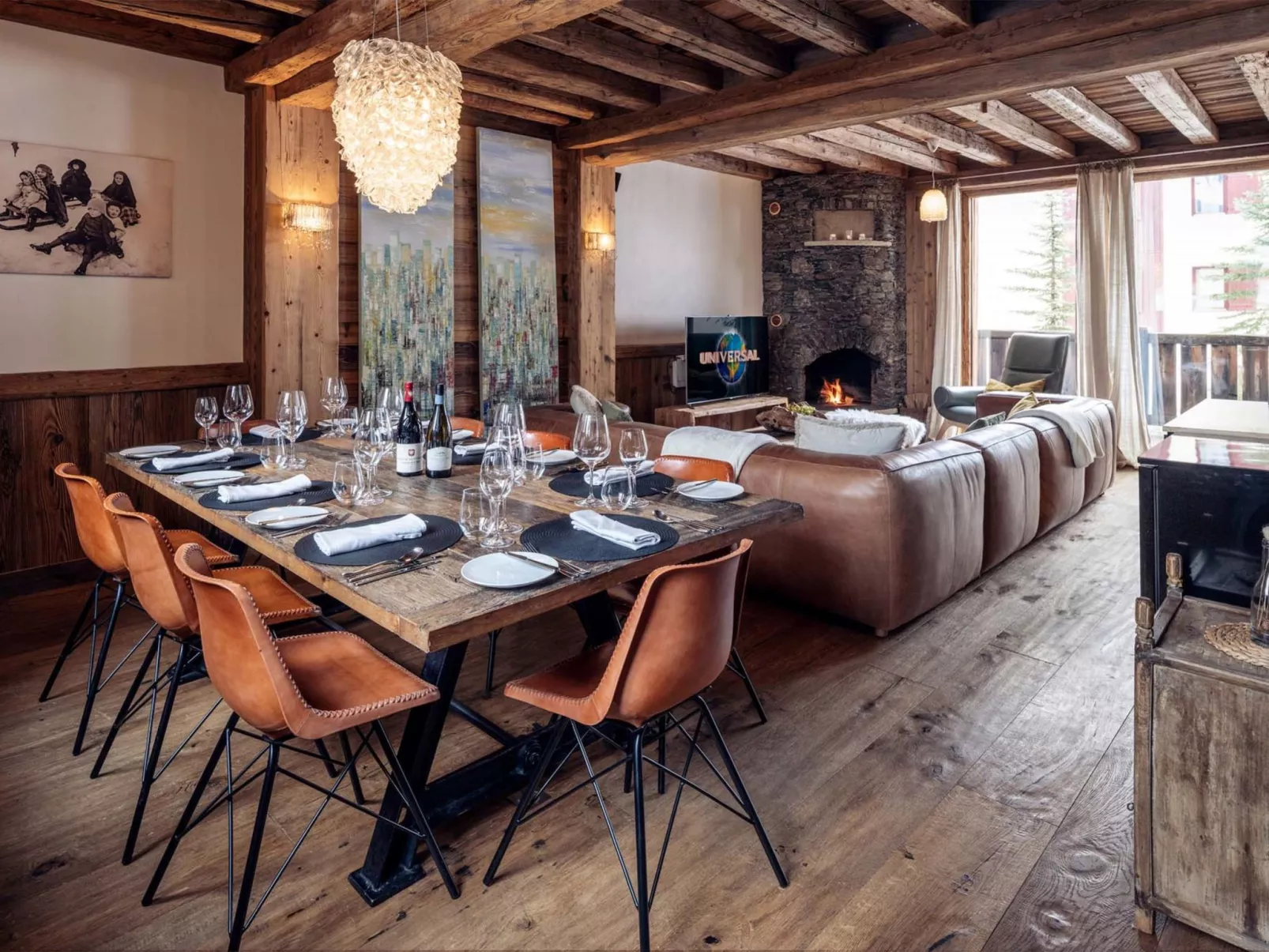 Chalet Genepy - Drinnen