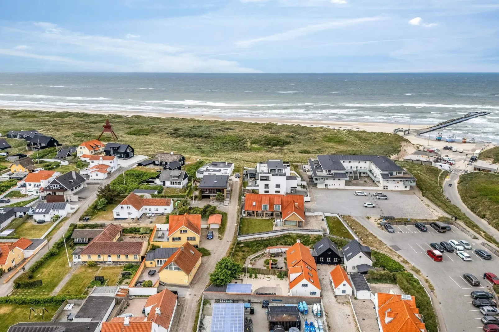 4 Sterne Ferienhaus in Løkken - Im Freien