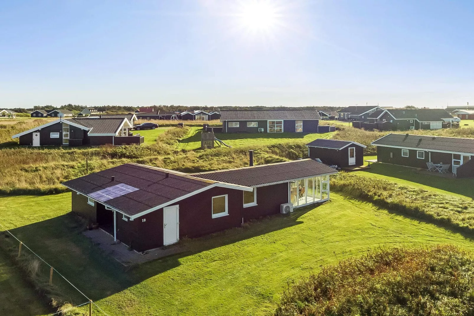 4 Sterne Ferienhaus in Løkken - Im Freien