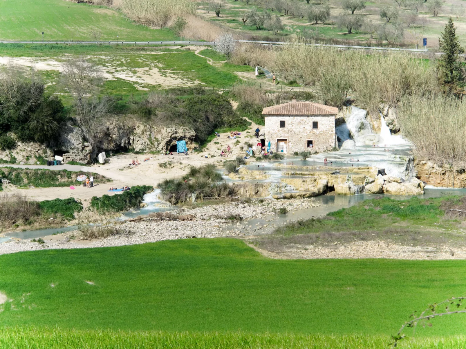 In Saturnia, Toskana - Area