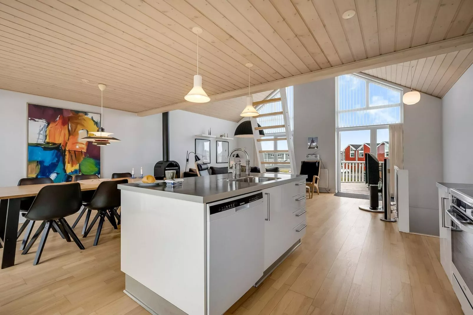 4 star holiday home in Løkken - Indoor