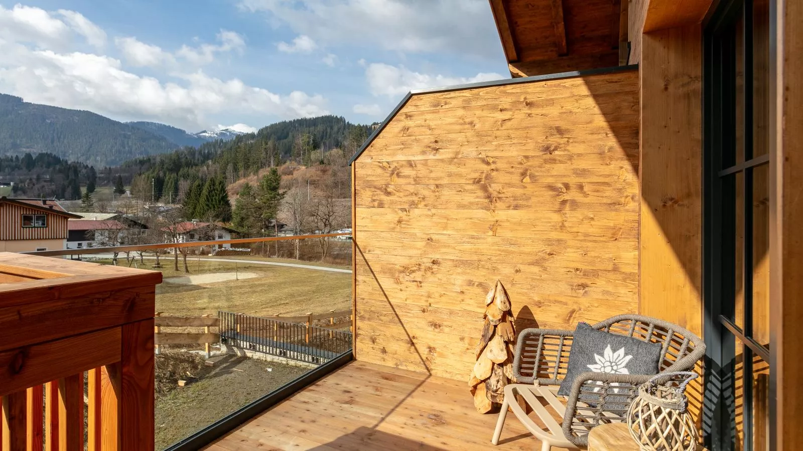 Chalet Gipfel Lodge Alpine Style - Terrasse/Balkon