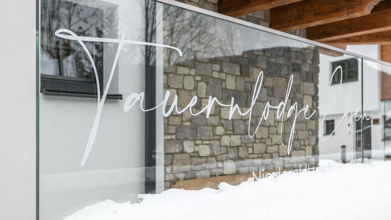 Chalet Gipfel Lodge Alpine Style - Im Freien