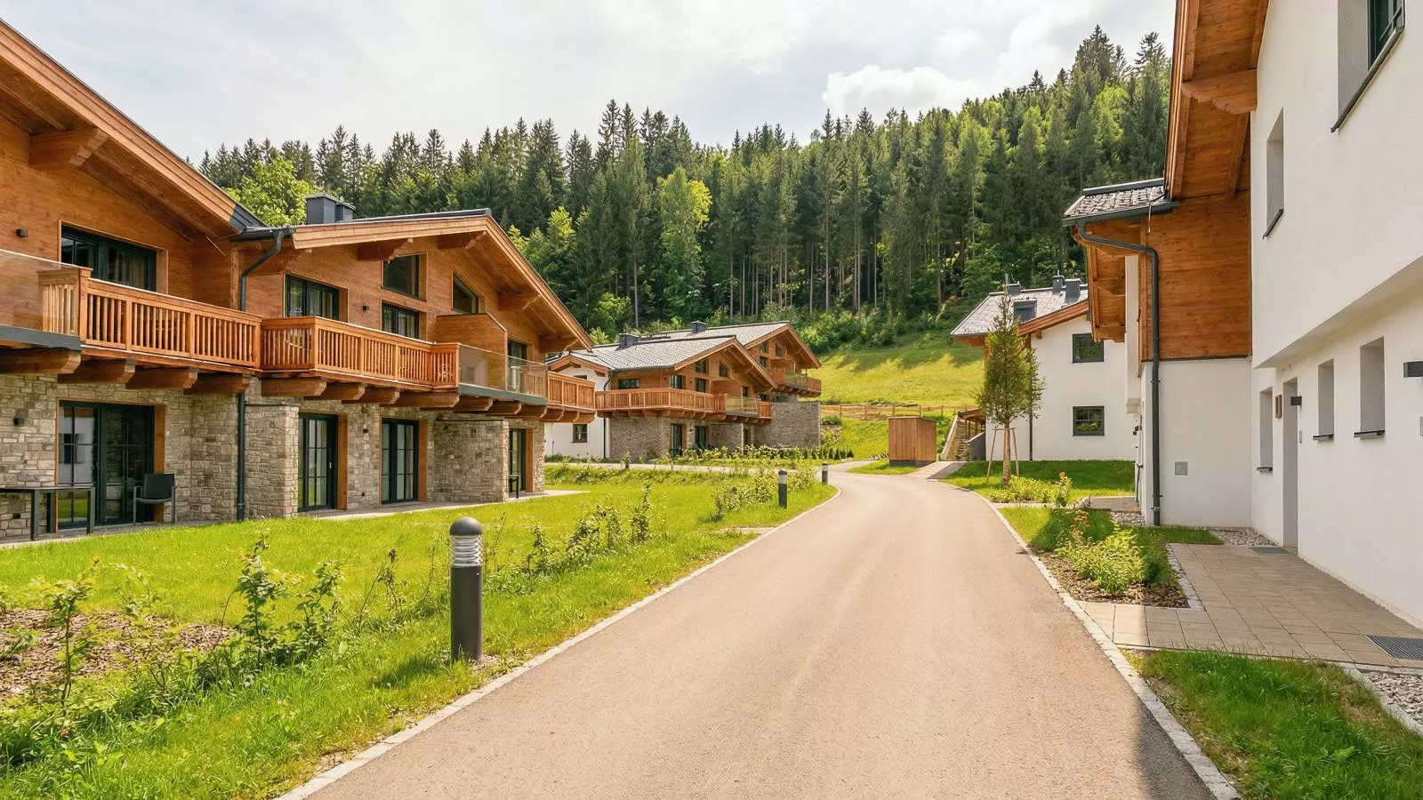 Chalet Heidn Alm - Außenbereich Sommer