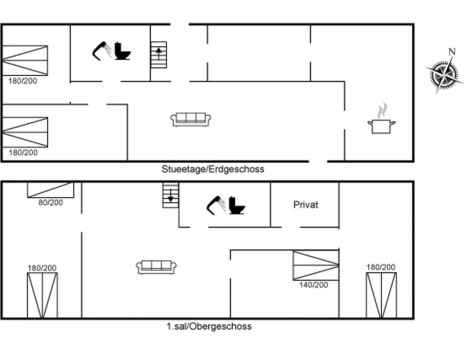 "Etje" - 650m from the sea