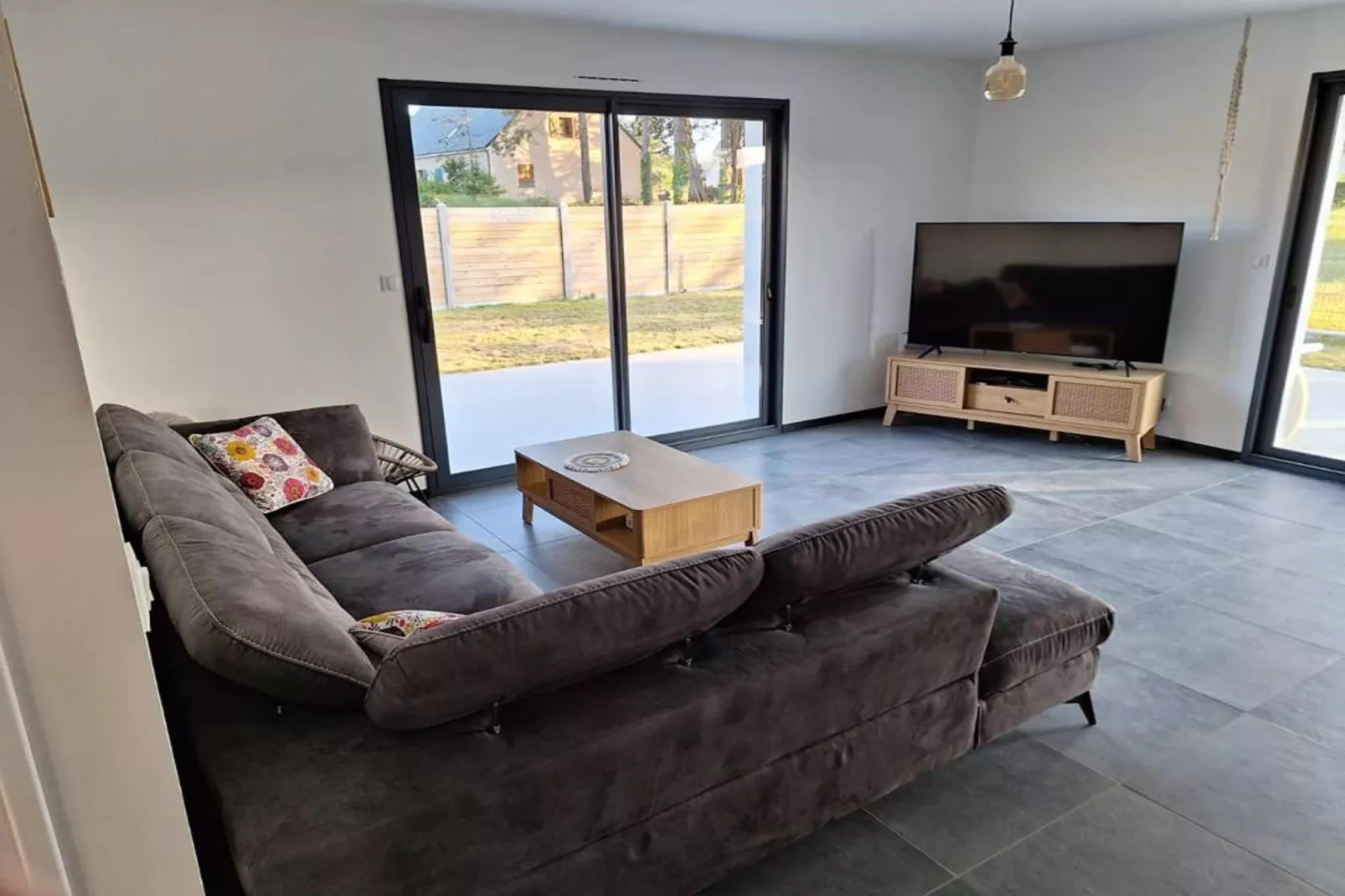 Maison près de la Plage en Normandie - Wohnzimmer