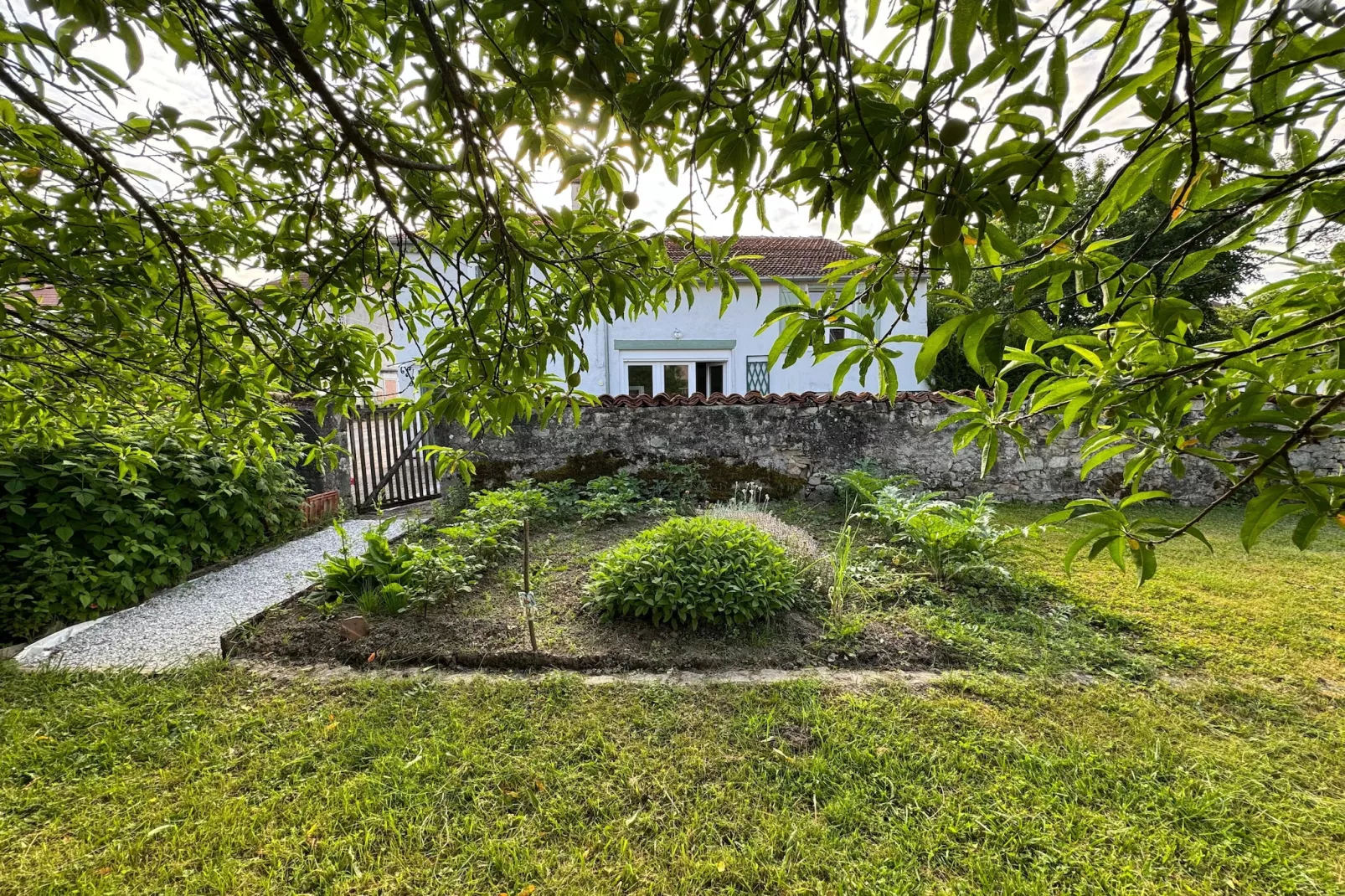 Maison de charme - Jardins en été