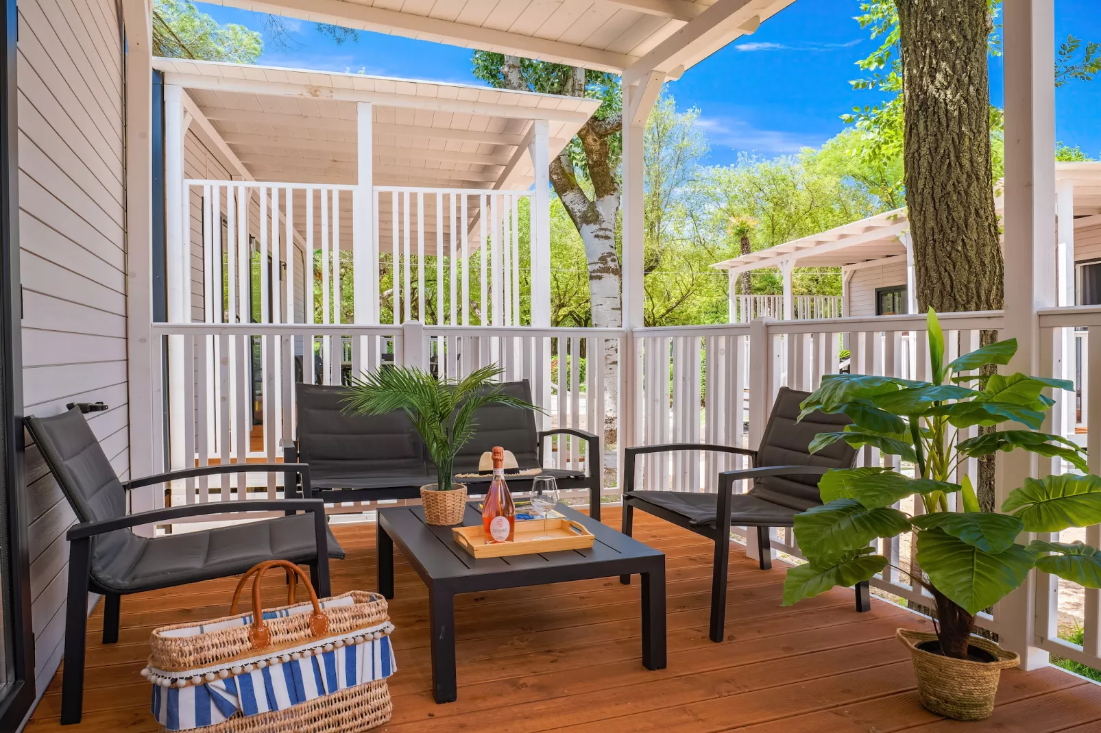 Club del Sole Tenuta Primero Grado Family Collection - LODGE LODGE ELITE - Terrasse/Balkon