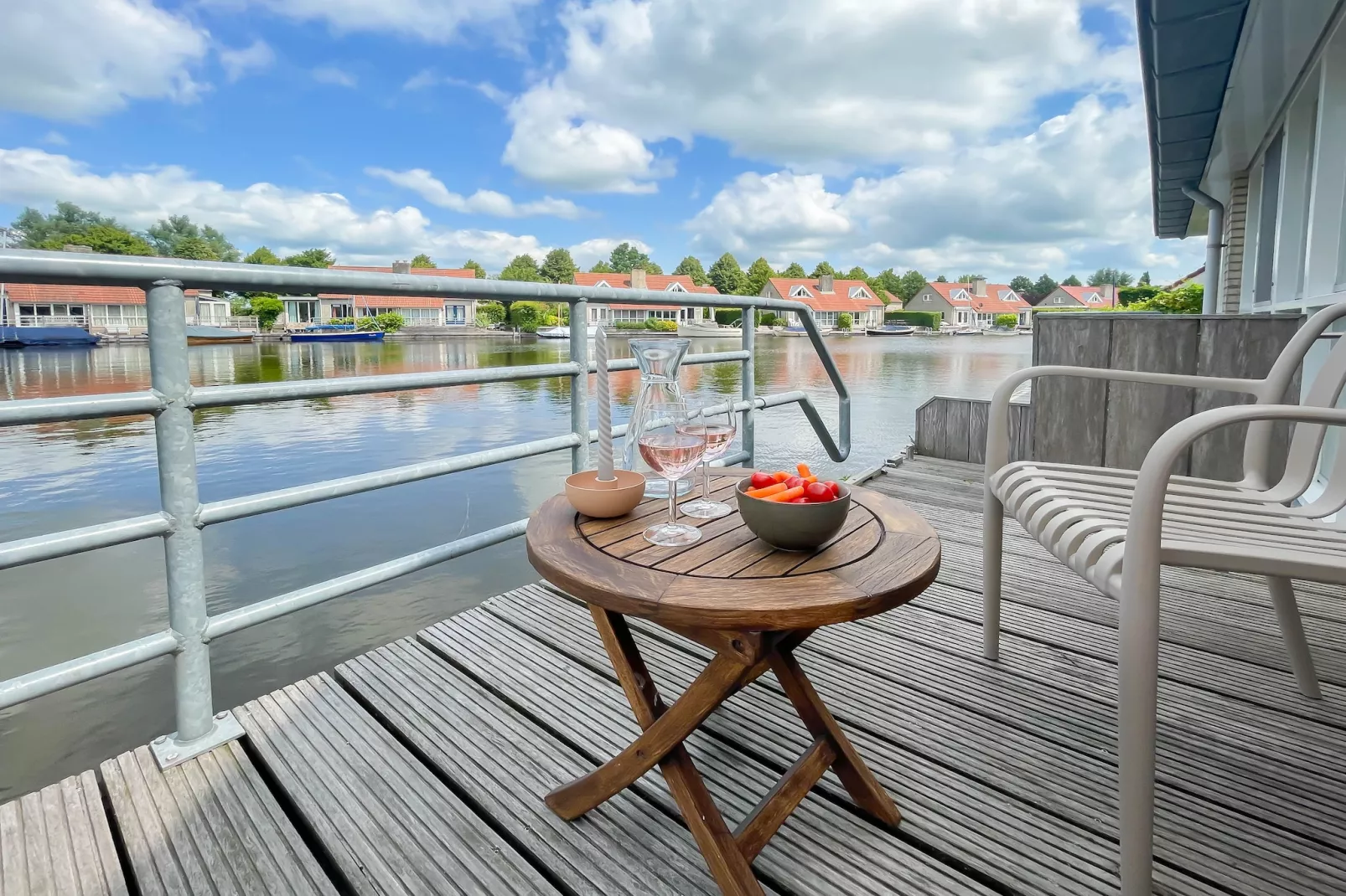 Watervilla de Rietzanger - Terrasse / balcon