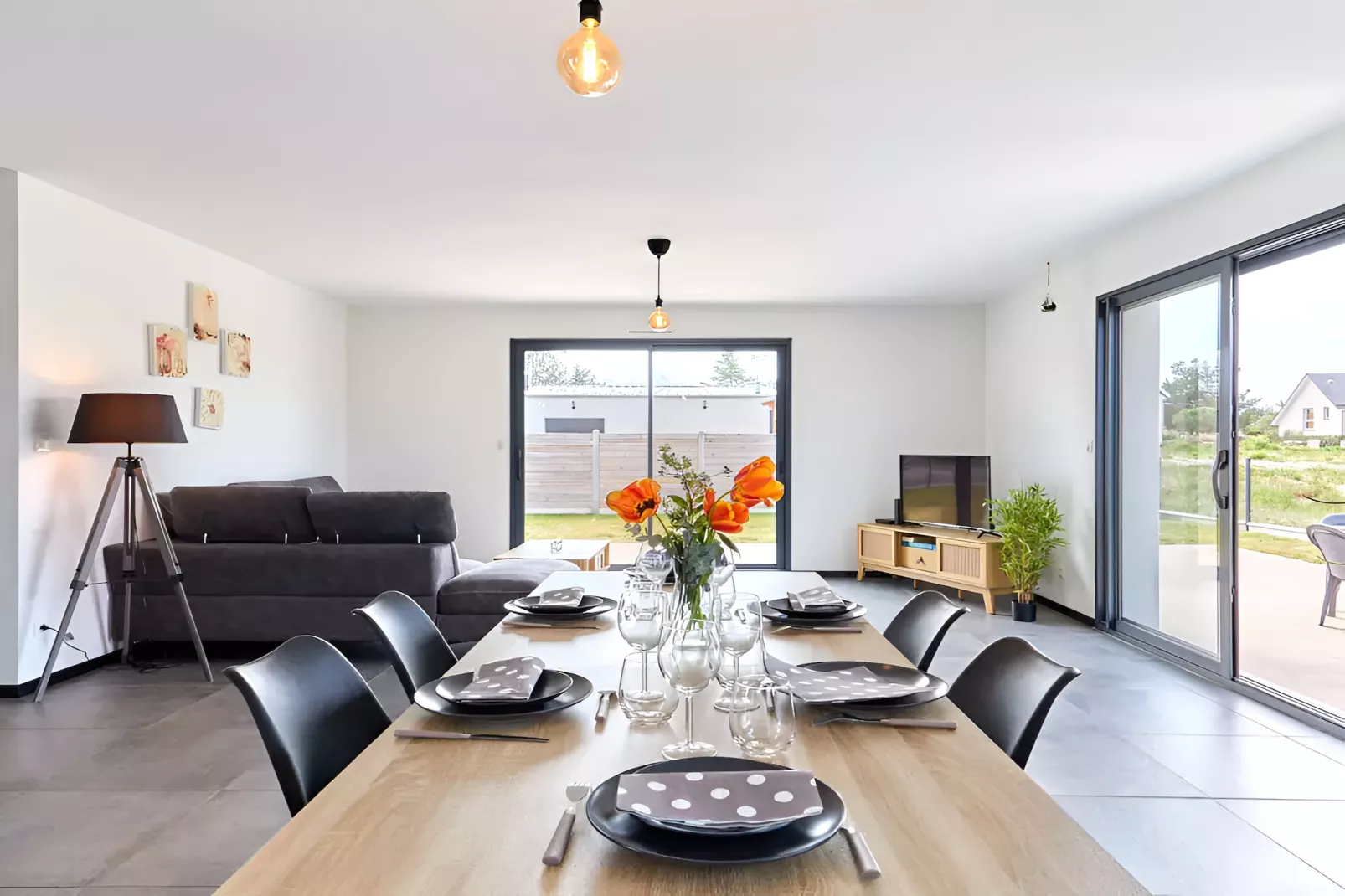 Maison près de la Plage en Normandie - Esszimmer