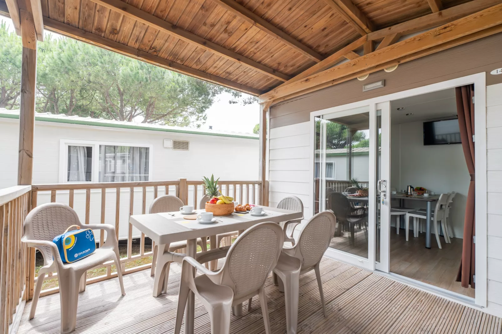 Jesolo Family Resort - LODGE COMFORT - Terrasse / balcon