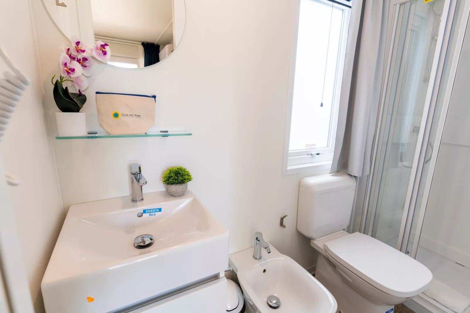 Jesolo Family Resort - LODGE DELUXE FAMILY - Bathroom