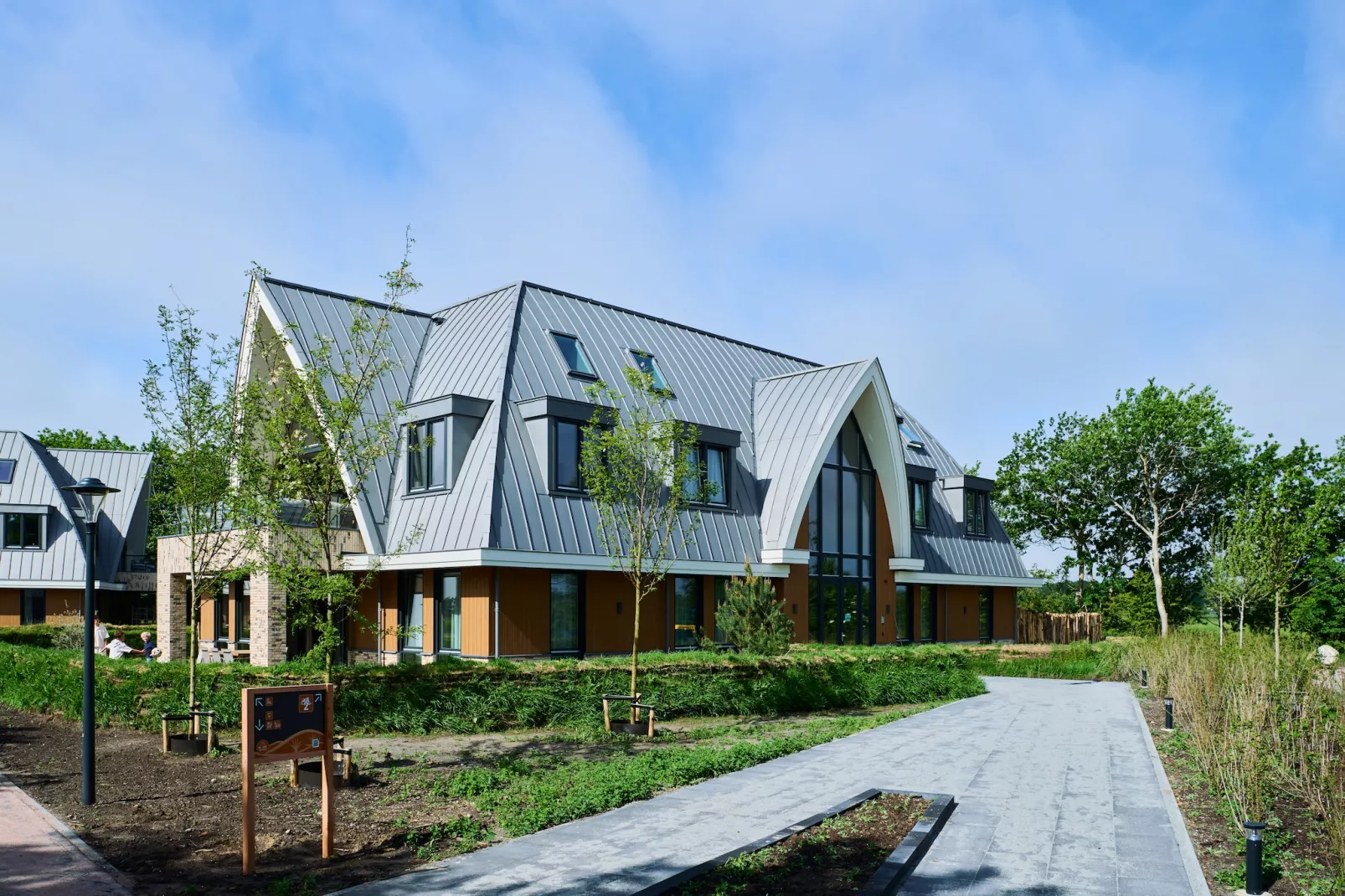 Droomsuites Texel - 8 person apartement - Außenbereich Sommer