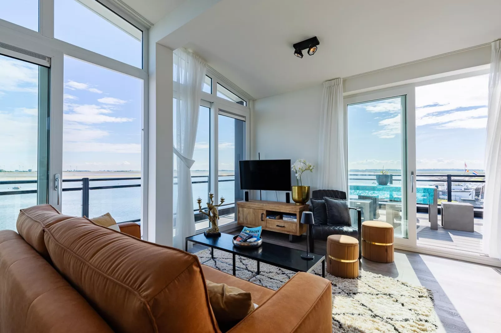 Penthouse at the beach - with balcony | No. 26 - 2 Pers.  | Vista Maris - Living room
