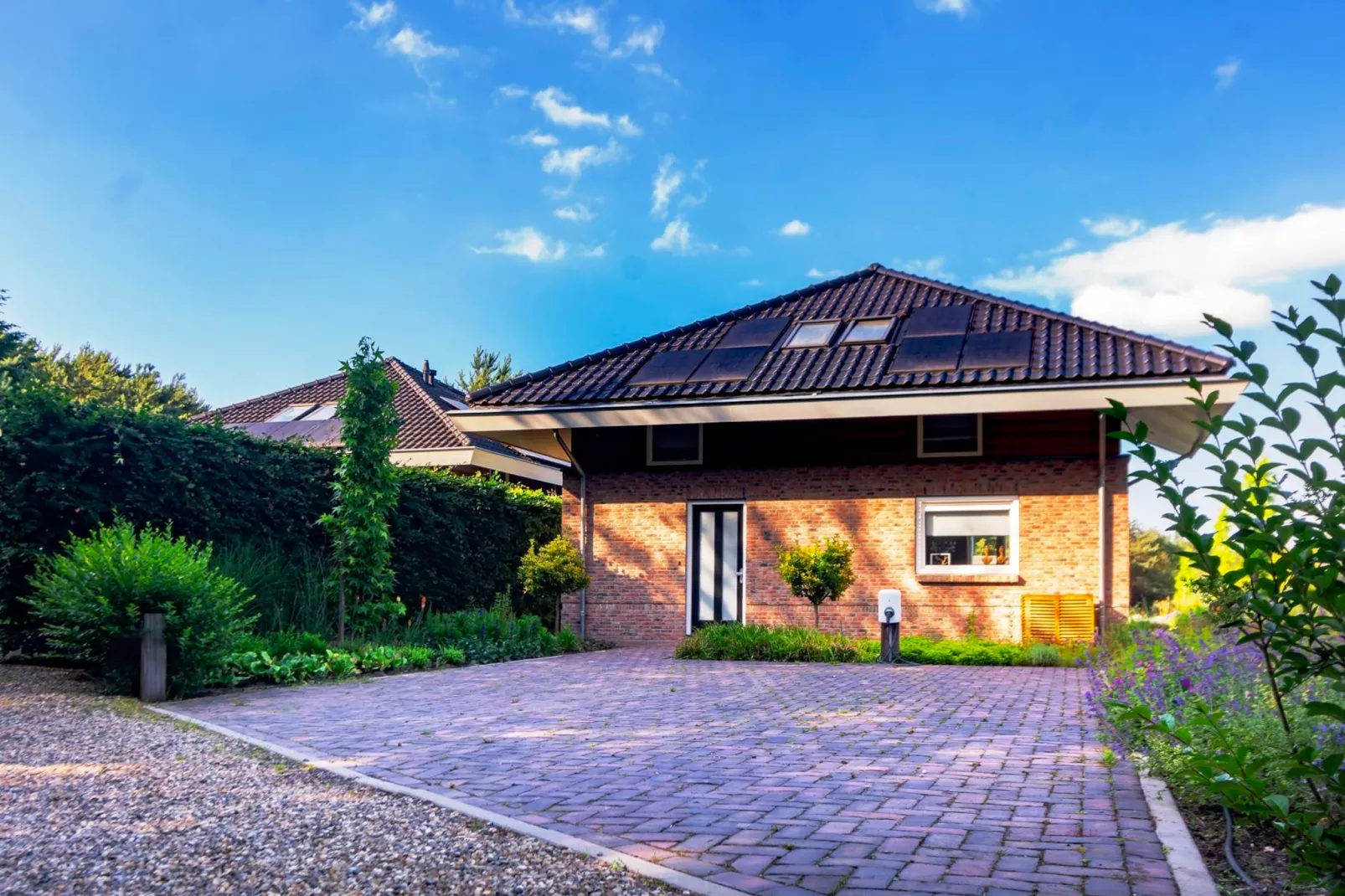Watervilla Plas van Francke - Exterior in summer