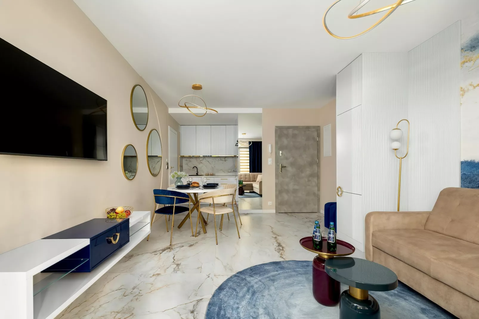 Apartament Powstańców WLKP 16C-4 Pobierowo - Salon