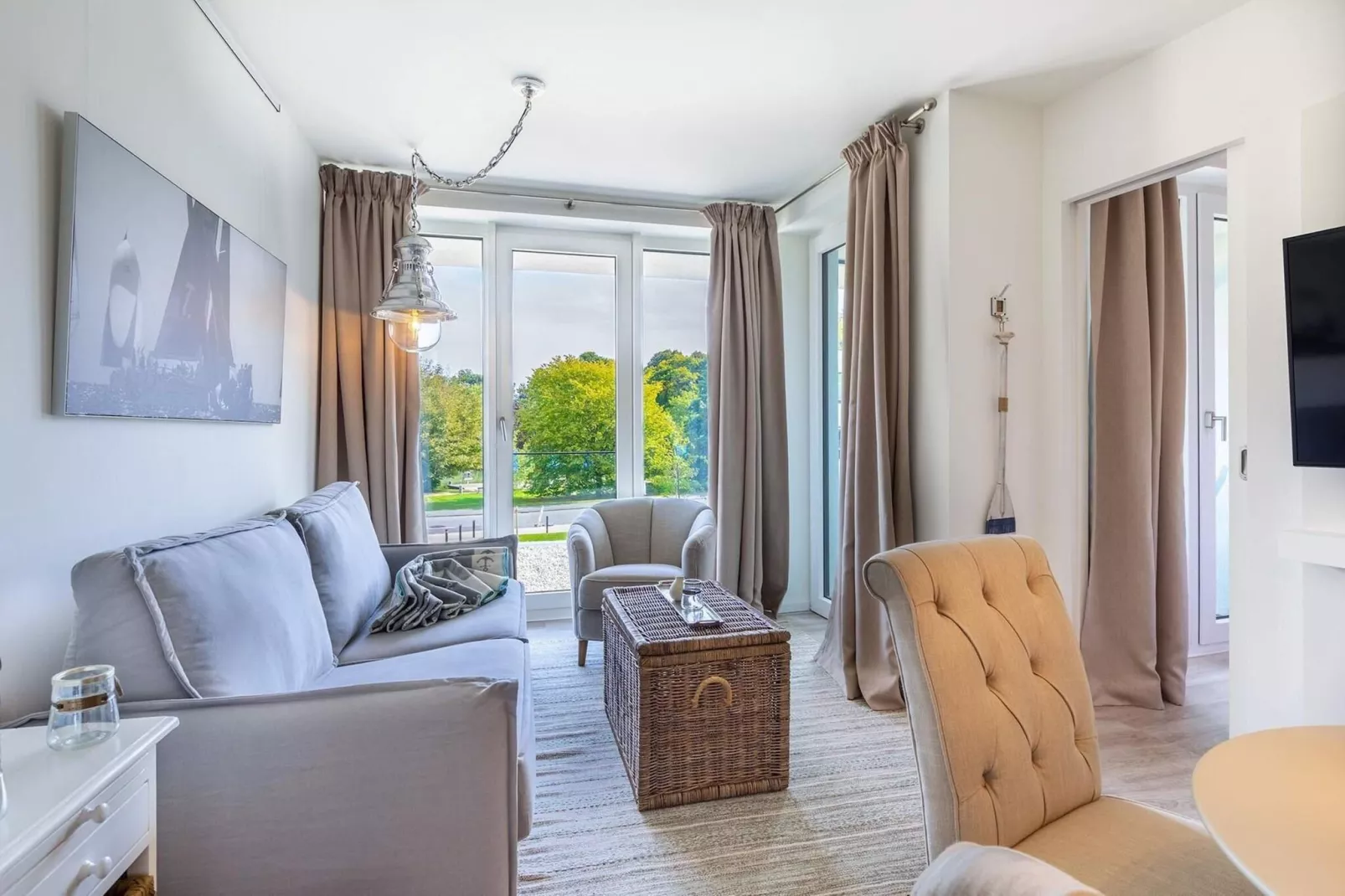 Séjour « Bonheur balte » avec sauna - Intérieur
