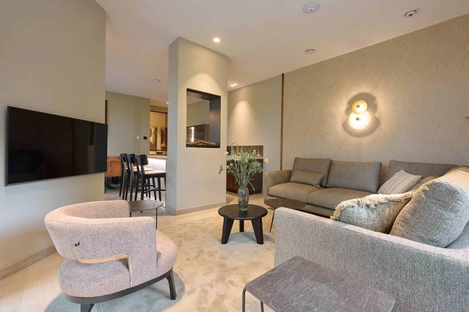 Droomsuites Texel - 4 persoons appartement - Wohnzimmer