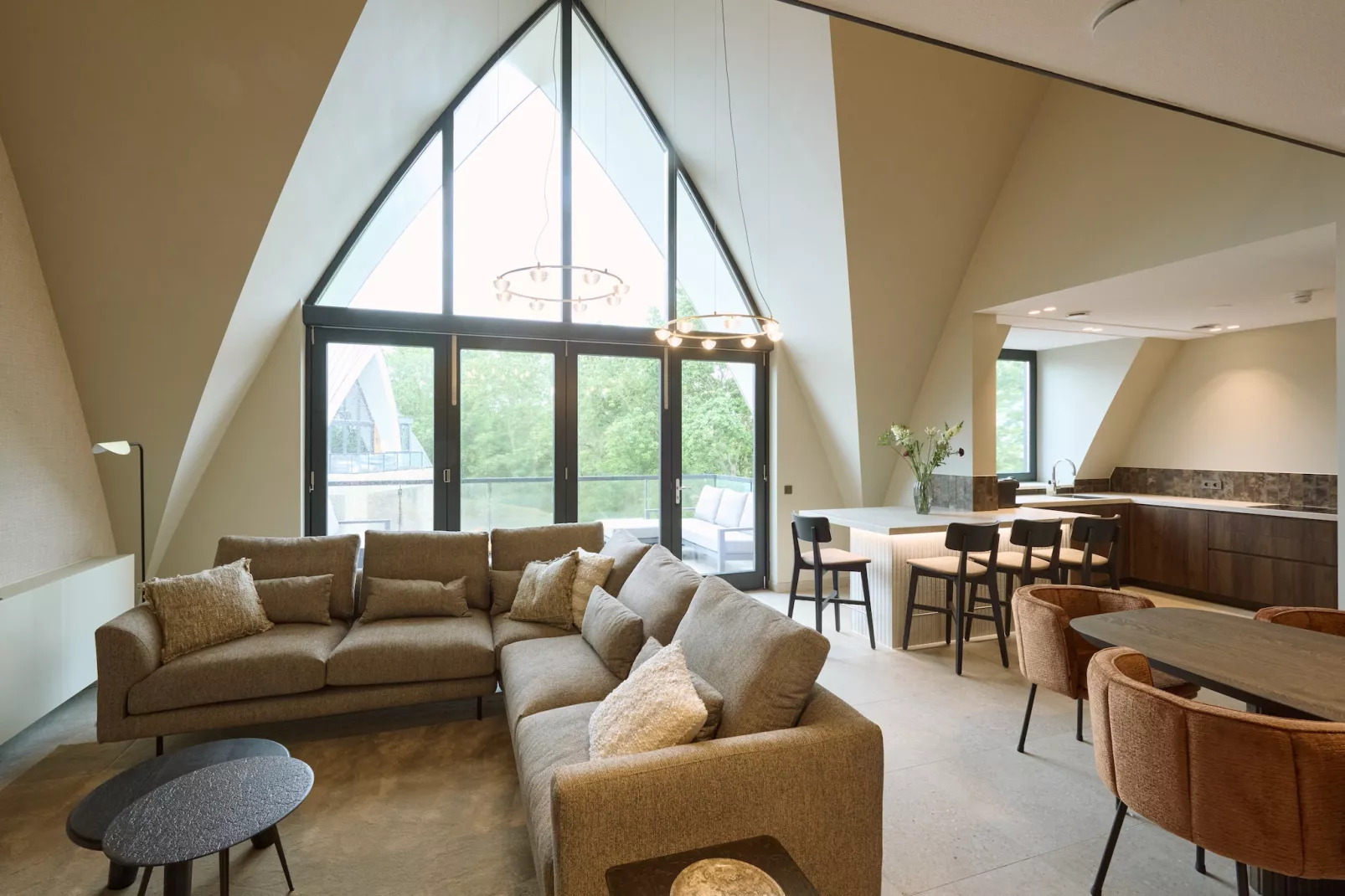 Droomsuites Texel - 8 person apartement - Wohnzimmer