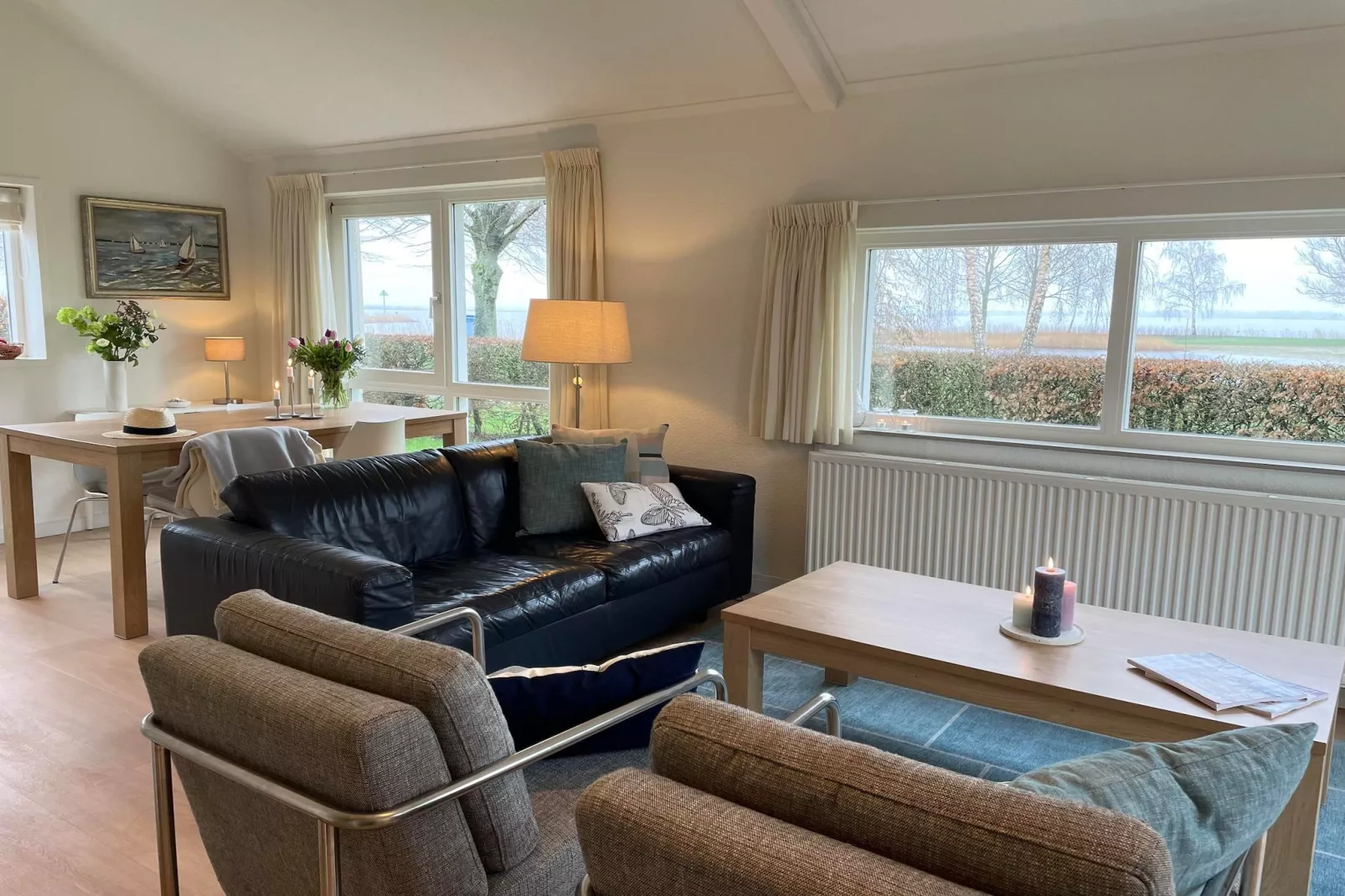 Watervilla de Ijsvogel - Salon