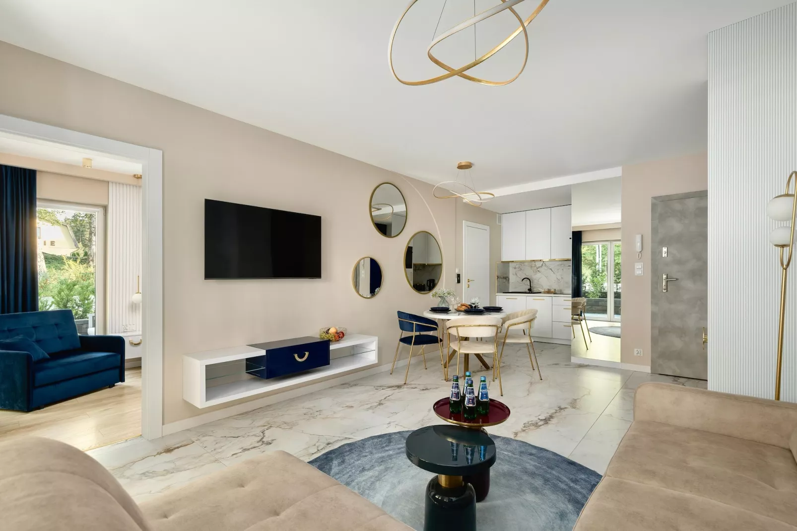 Apartament Powstańców WLKP 16C-4 Pobierowo - Salon