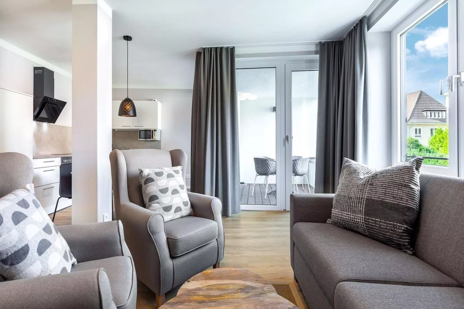 Holiday home rental with balcony - Indoor