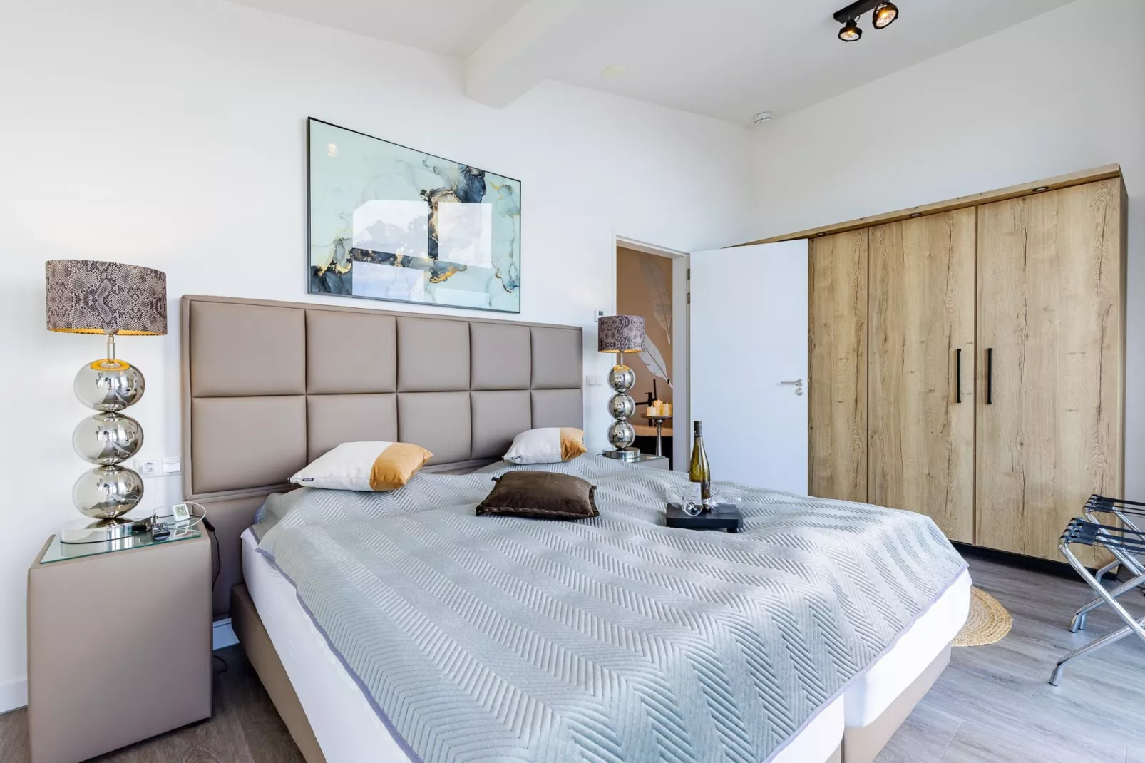 Penthouse at the beach - with balcony | No. 26 - 2 Pers.  | Vista Maris - Bedroom