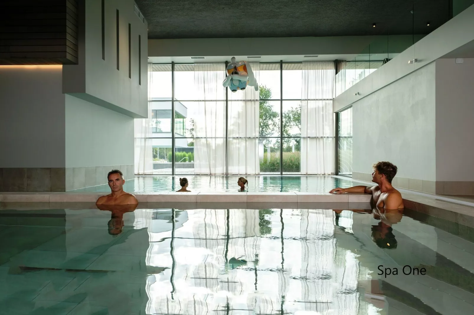 Houten Boshuis - Swimming pool