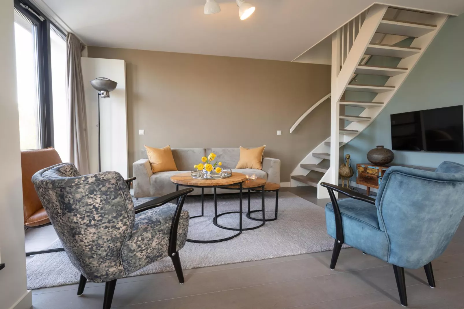 Zicht op de Molen - Living room