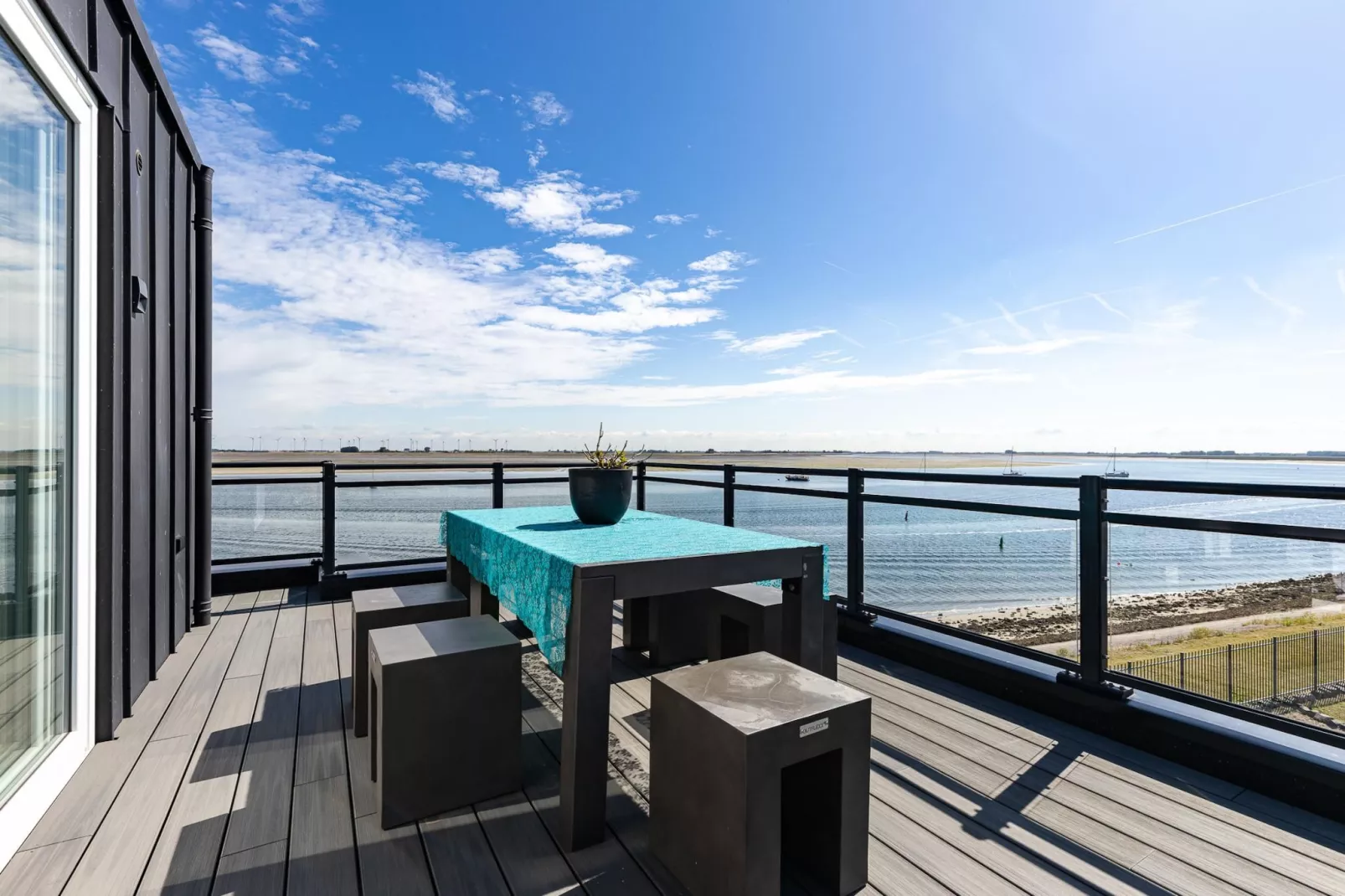 Penthouse at the beach - with balcony | No. 26 - 2 Pers.  | Vista Maris - Terrace balcony